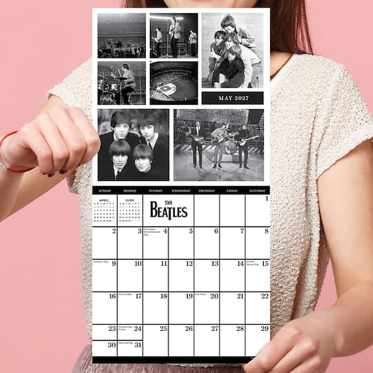 2027 The Beatles Mini Calendar